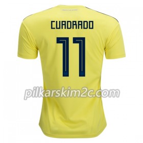 Koszulka Kolumbia Cuadrado 11 Główna Mistrzostwa Świata 2018 - Koszulki Piłkarskie